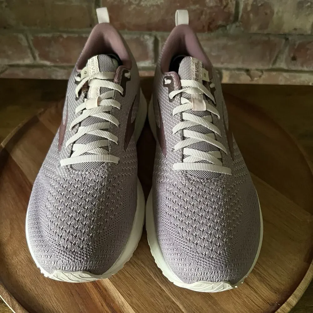 Brooks Revel 4 Womens 9.5 Pink Purple Neutral Cushion Running Shoes Sneakers